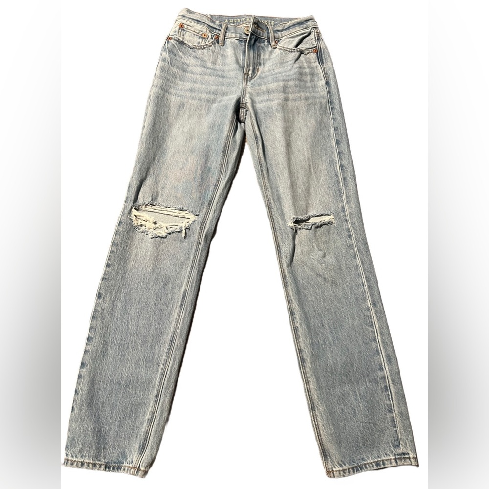 American Eagle 90s straight jeans size 0, regular